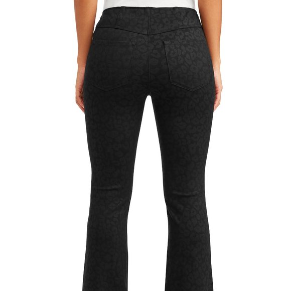 New Leopard Print High Waist Wide legs Pant - Picture 3 of 11